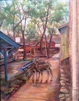 Nashville Mews - Oil on Canvas 2015